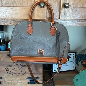 Dooney & Bourke small bowler satchel. Excellent used condition!